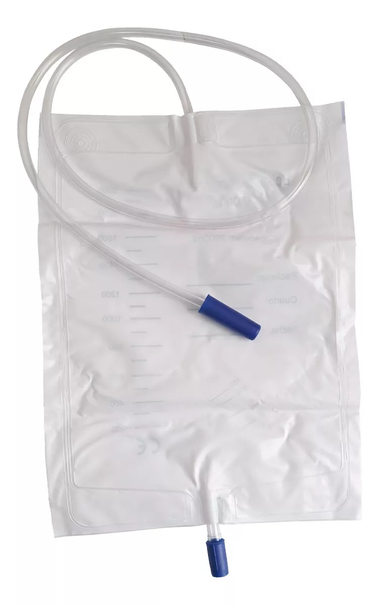 Foto 6 pulgar | Bolsa Recolectora De Orina De 2000 Ml Para Cama - 10 Piezas