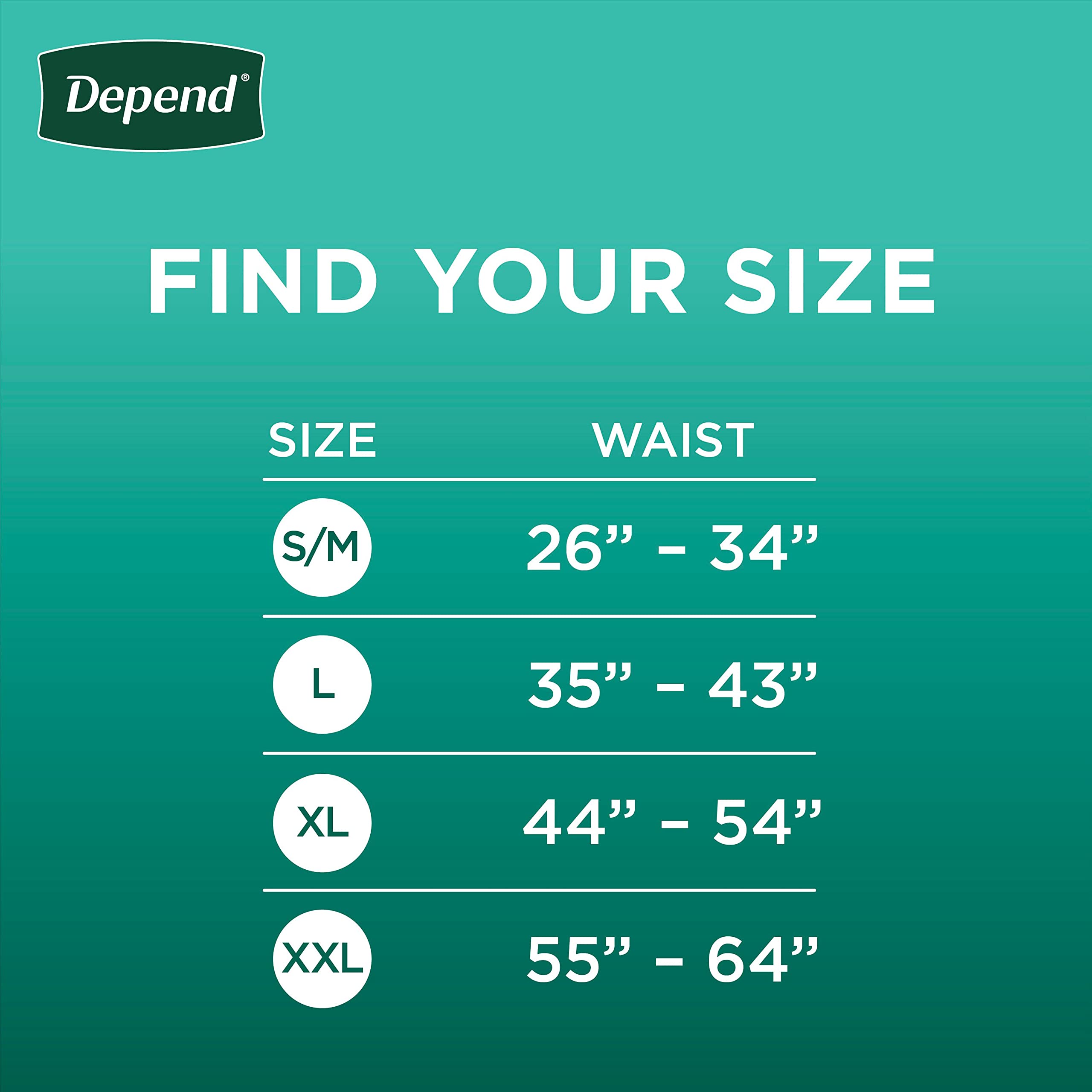 Foto 3 pulgar | Ropa Interior Para Adultos Para Incontinencia Depend Fresh Protection Men - Venta Internacional.