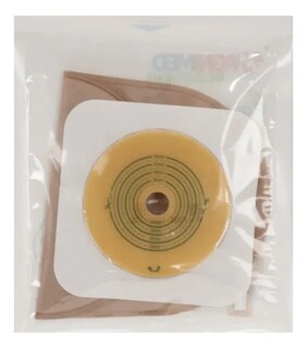 Foto 3 | Kit Equipo Para Ileostomía O Colostomía Para Adulto | Incluye 4 Bolsas Drenables Con Aro Y 4 Barreras Adheribles