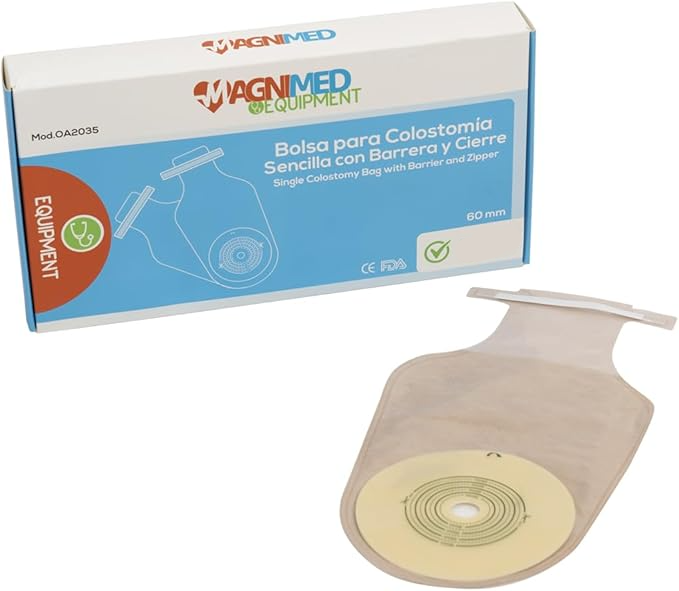 Foto 4 pulgar | Bolsas Para Colostomia Con Barrera Y Cierre - 5 Piezas