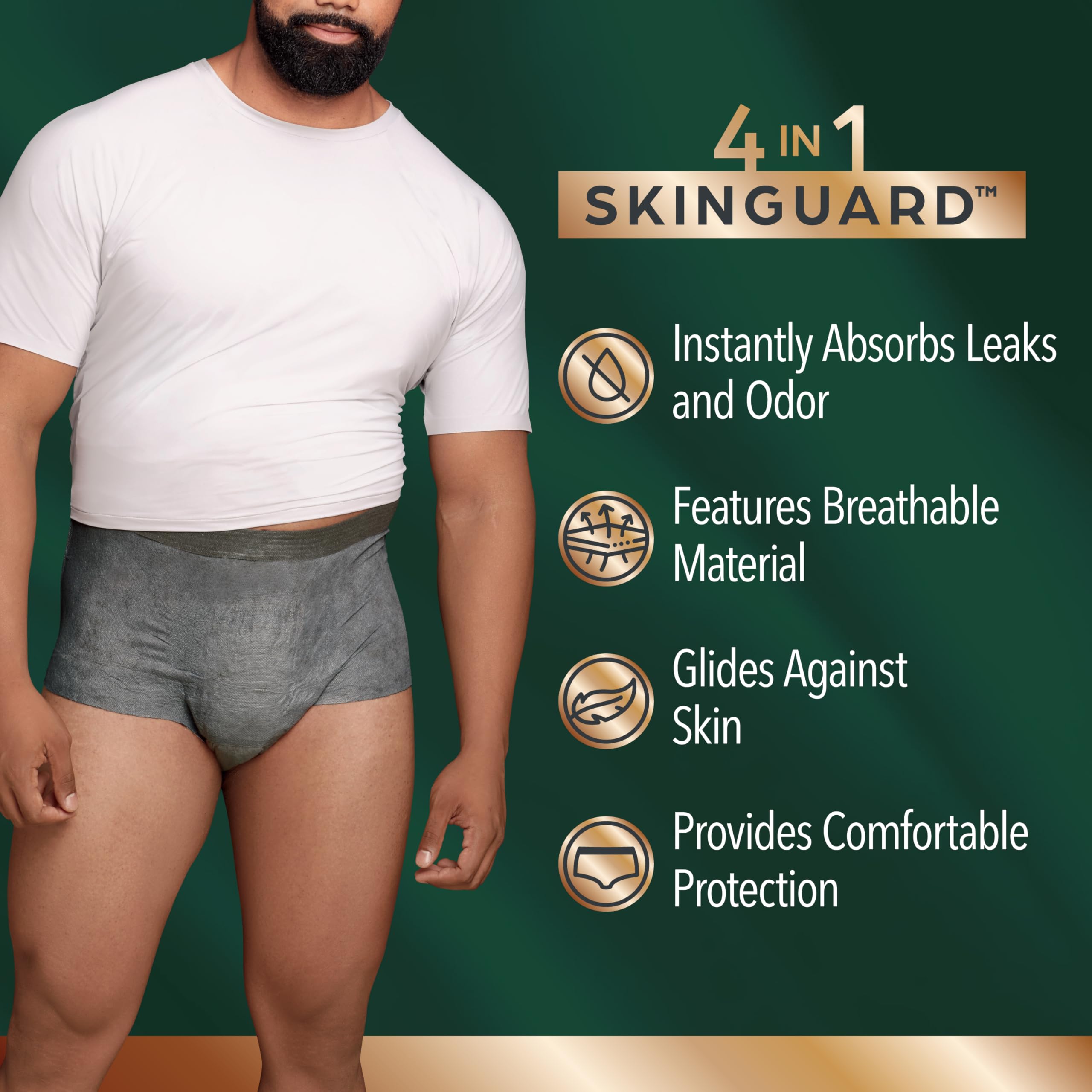 Foto 5 pulgar | Ropa Interior Para Incontinencia Depend Real Fit Hombre S/m 22 Unidades - Venta Internacional.