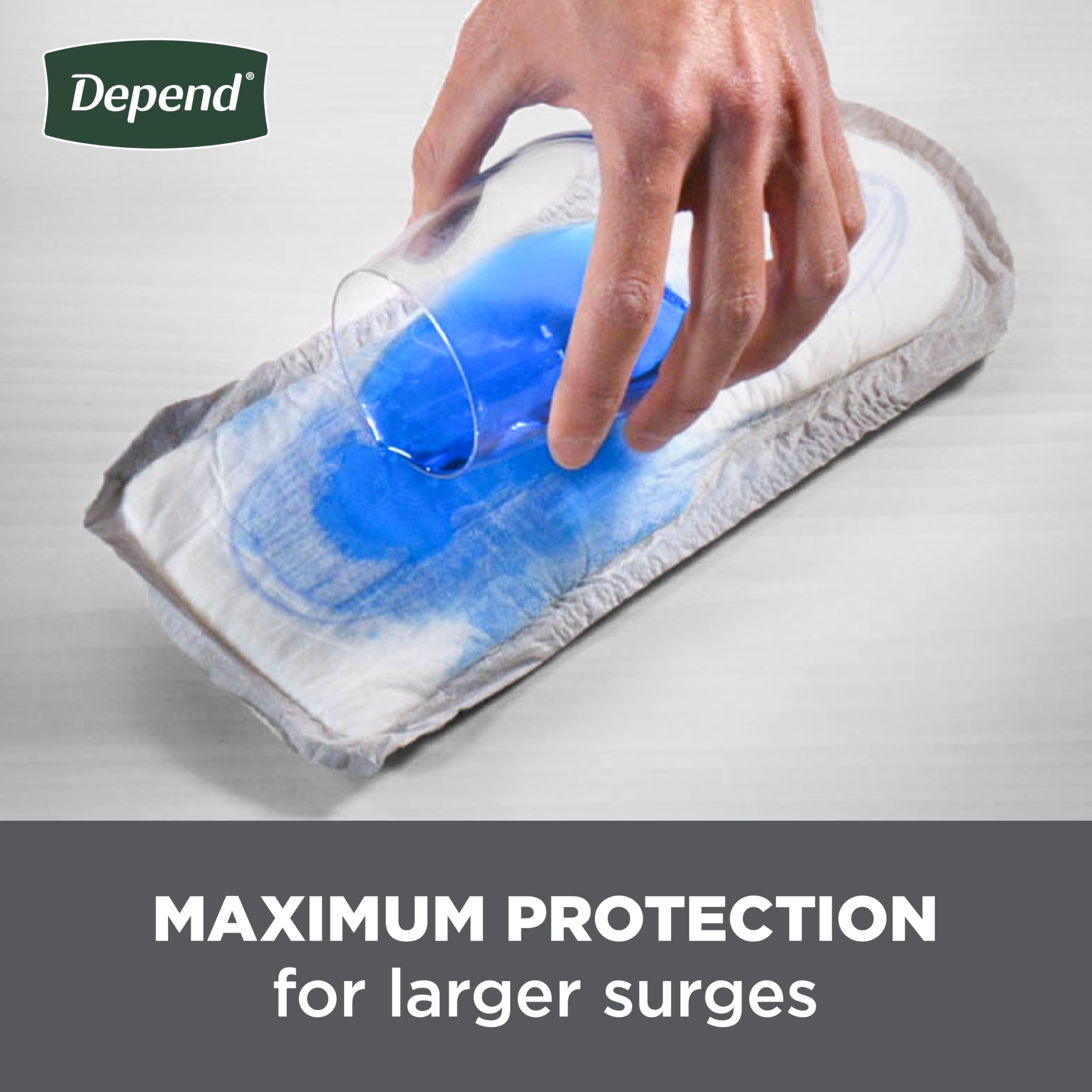 Foto 4 pulgar | Protectores De Incontinencia Depend Para Hombres  52 Unidades - Venta Internacional.