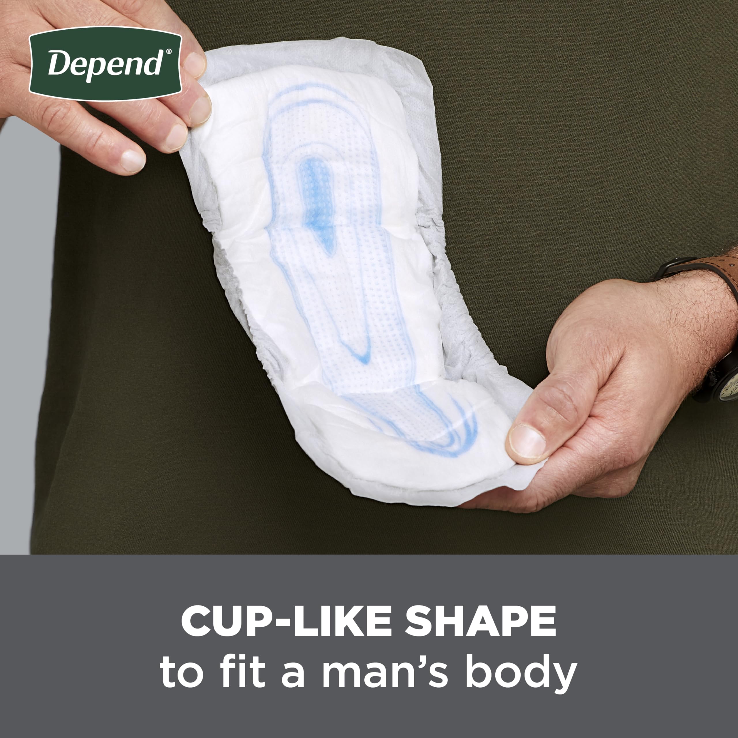 Foto 4 | Protectores De Incontinencia Depend Para Hombres  52 Unidades - Venta Internacional.