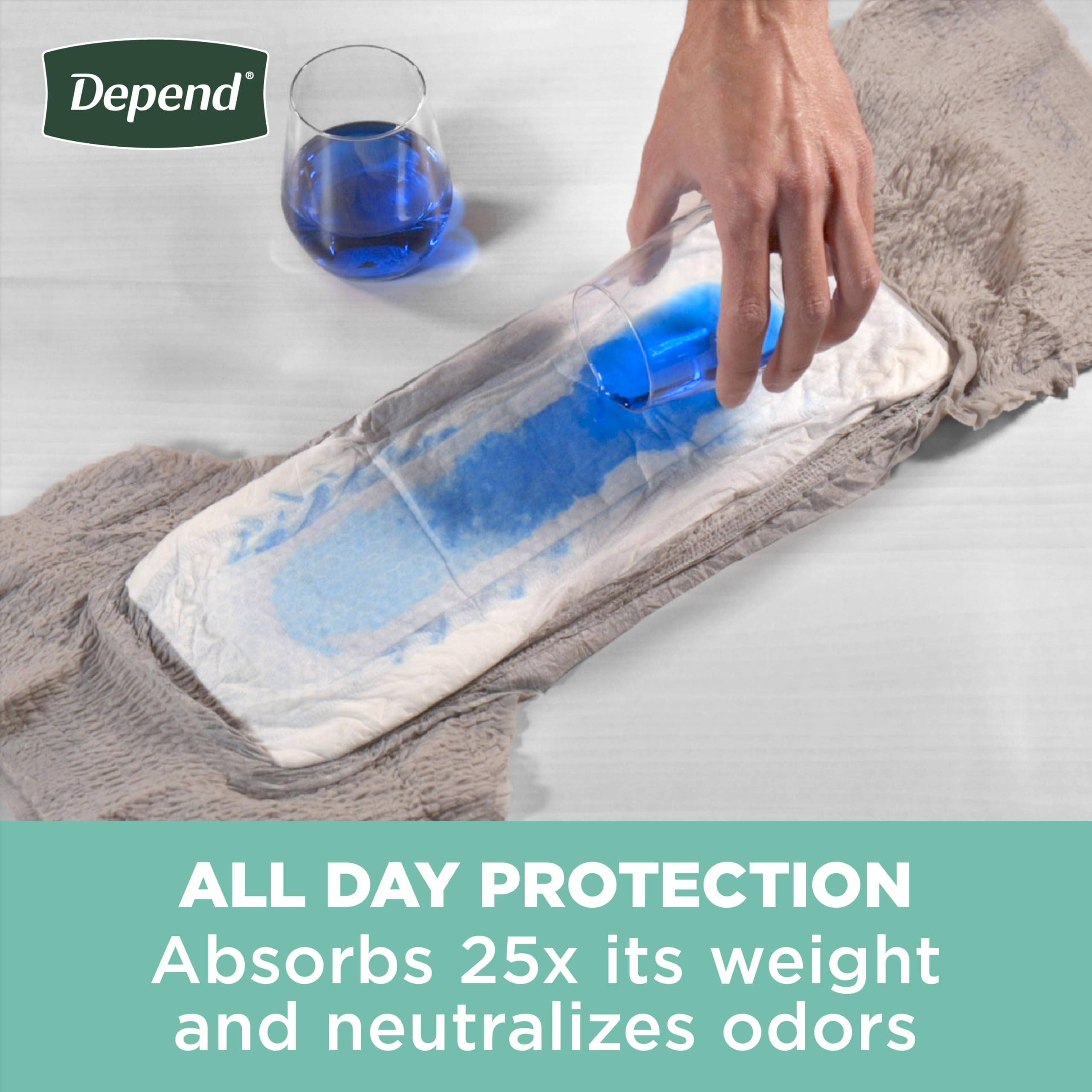Foto 4 pulgar | Ropa Interior Para Adultos Para Incontinencia Depend Fresh Protection Men - Venta Internacional.