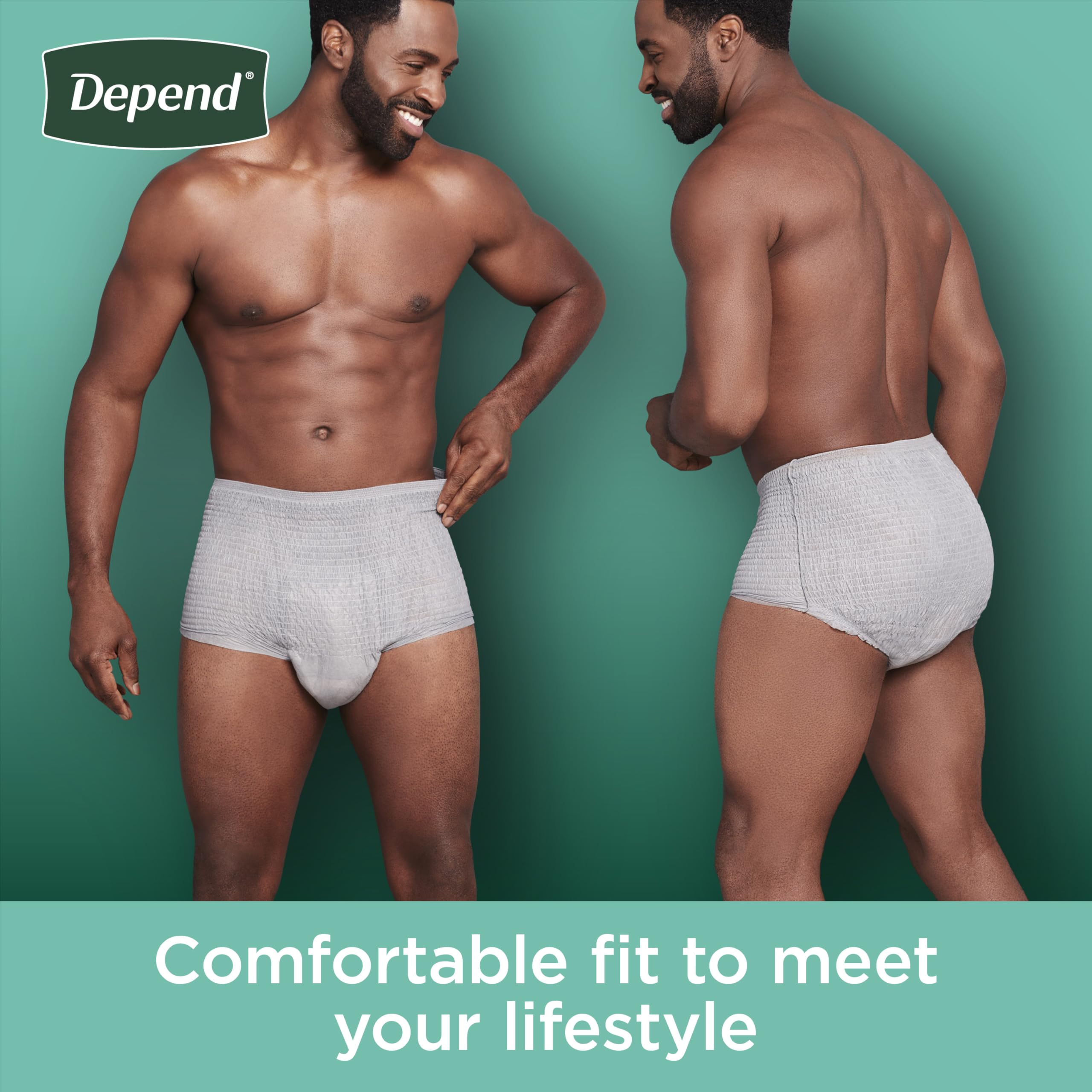 Foto 5 pulgar | Ropa Interior Para Adultos Para Incontinencia Depend Fresh Protection Men - Venta Internacional.