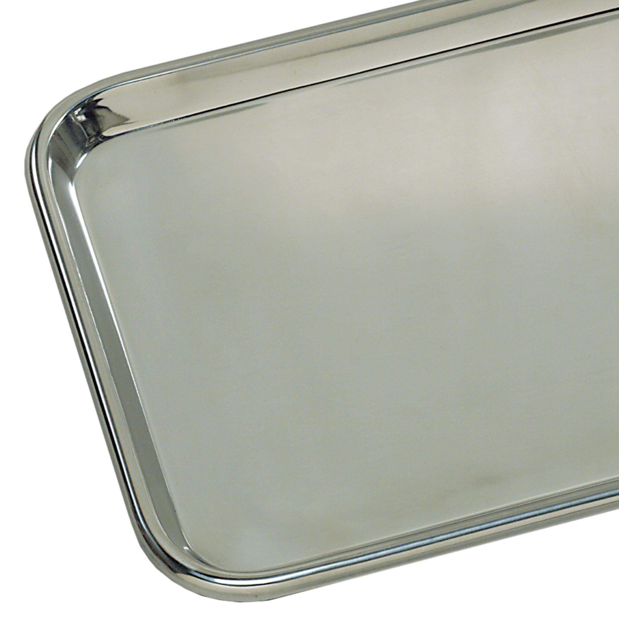 Foto 3 pulgar | Bandeja Para Instrumentos Grafco De Acero Inoxidable Extragrande, 19 X 32 X 1,6 Cm - Venta Internacional.