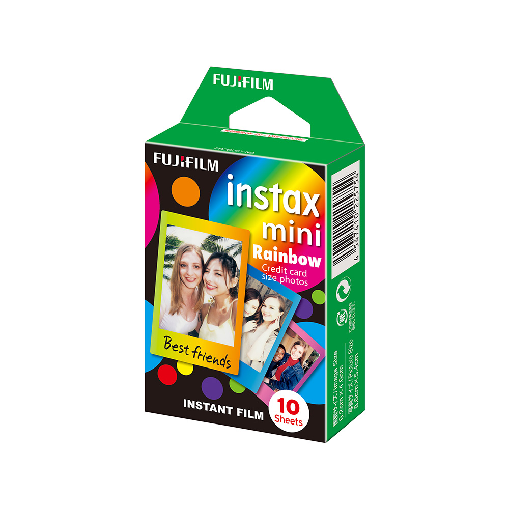 Foto 3 pulgar | Película Fujifilm para Instax Mini Rainbow 1 Cartucho con 10 Hojas de Película