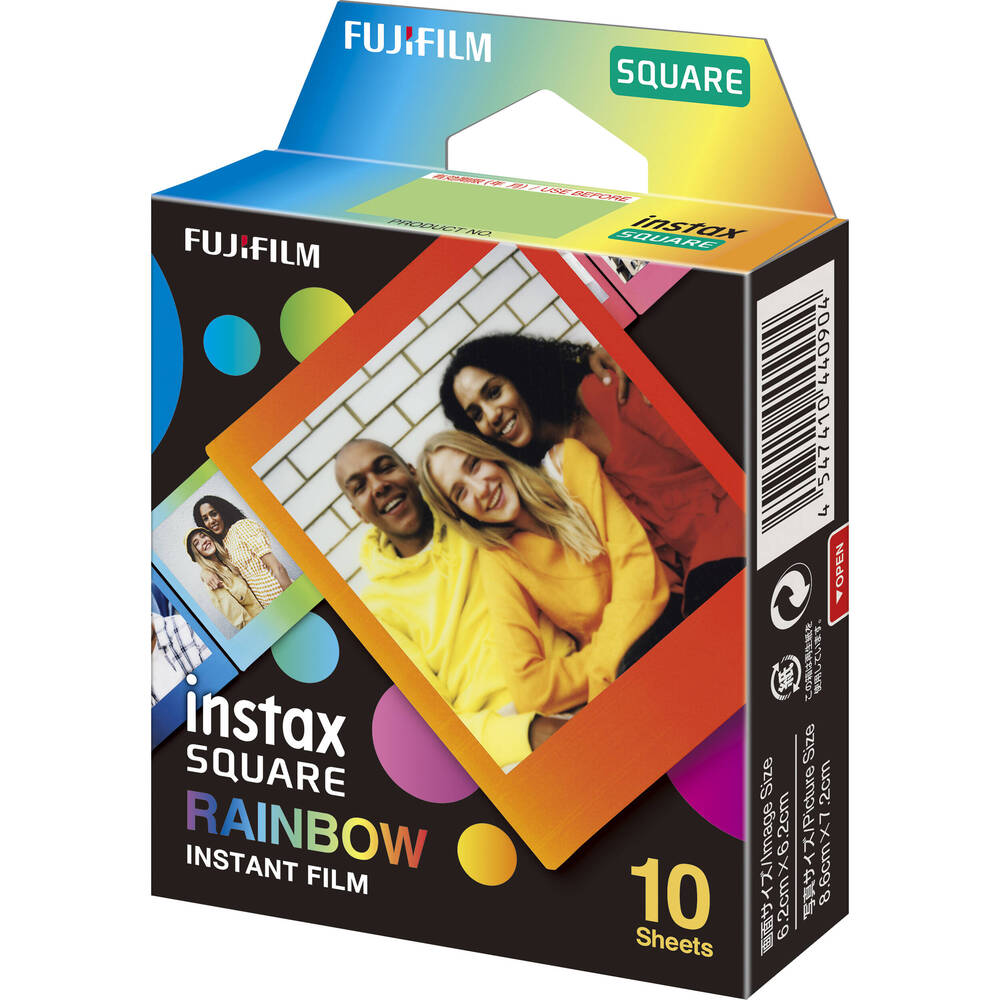 Película Fujifilm Instax Square Rainbow $349