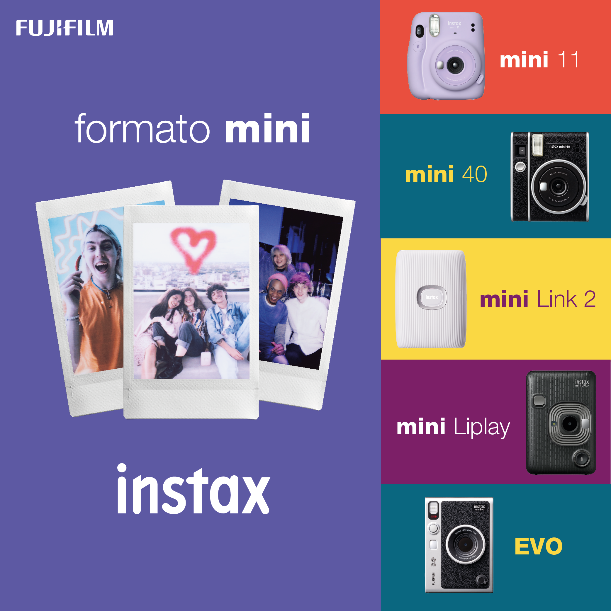 Foto 4 pulgar | Paquete Película Instax Mini 6 Pack y Álbum Hielo