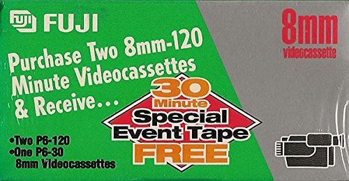 Foto 4 pulgar | Cintas De Videocasete Fujifilm Mp P6-120 Ds N 8 Mm, Paquete De 2 - Venta Internacional.