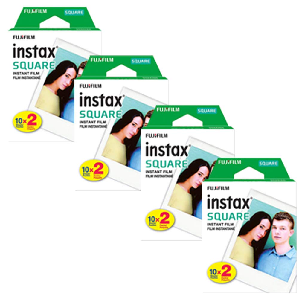 Foto 3 pulgar | Película Fujifilm Instax Square Instant Film (80 Exposiciones) + Marcos De Fotos Colgantes - Venta Internacional.