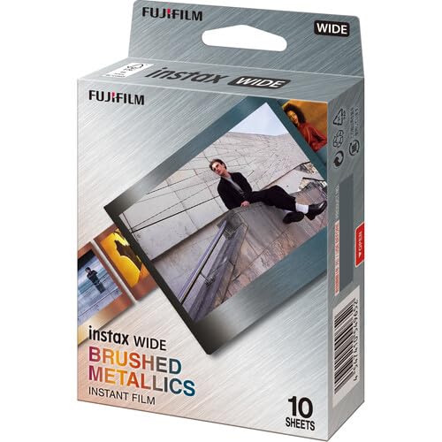 Foto 7 | Paquete De Película Instantánea Fujifilm Instax Wide Brushed Metallics - Venta Internacional.