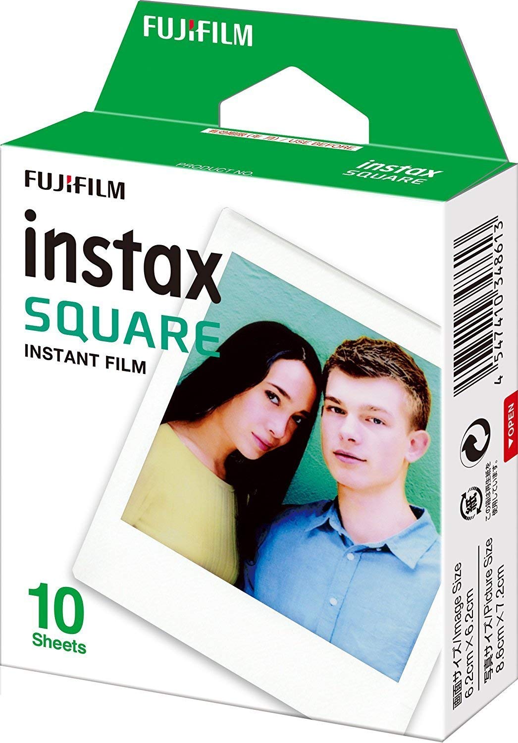 Foto 3 pulgar | Película Fujifilm Instax Square (40 Exposiciones) Con Paño De Limpieza - Venta Internacional.