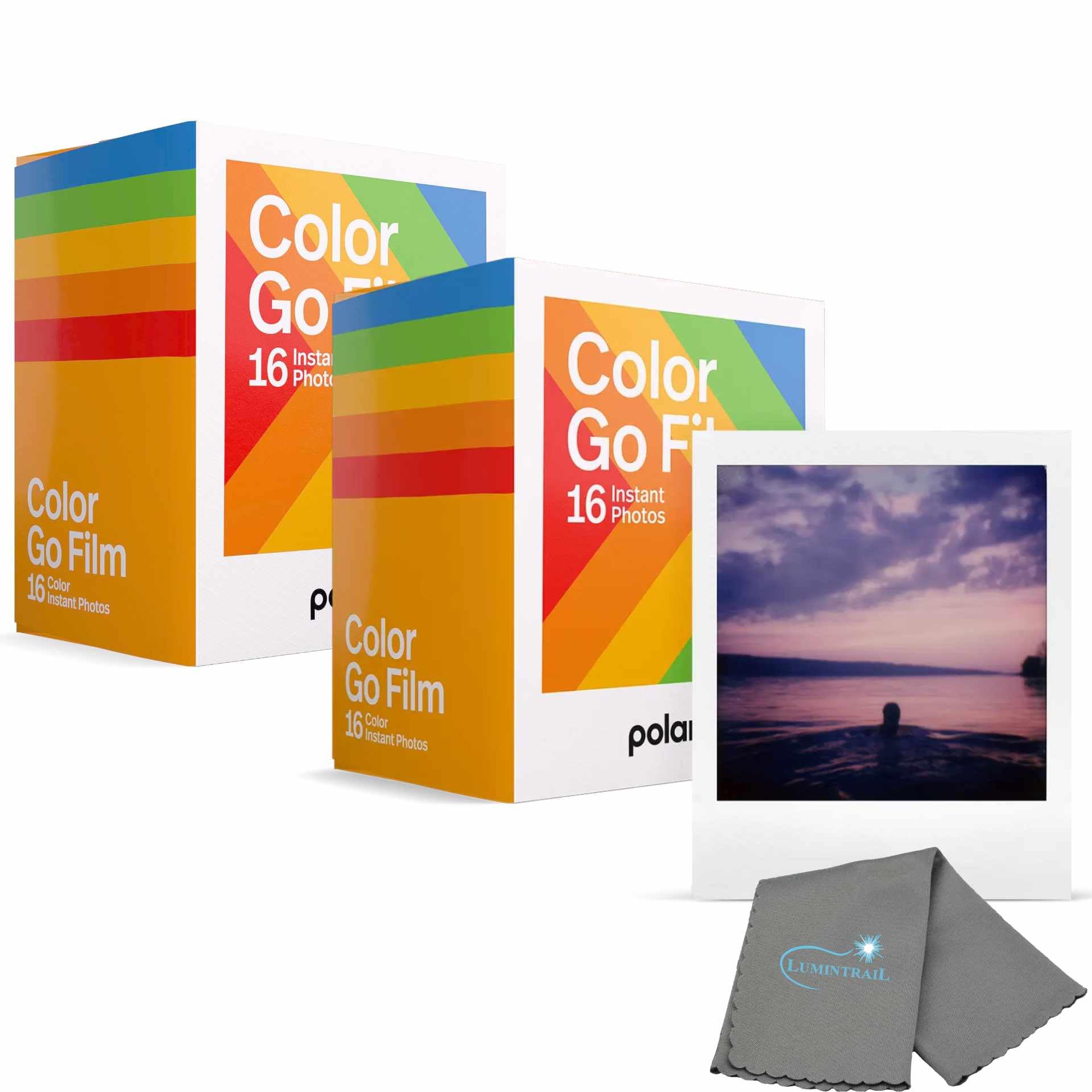 Foto 1 | Película Polaroid Go Color Para 32 Fotos, 2 Paquetes Dobles - Venta Internacional.
