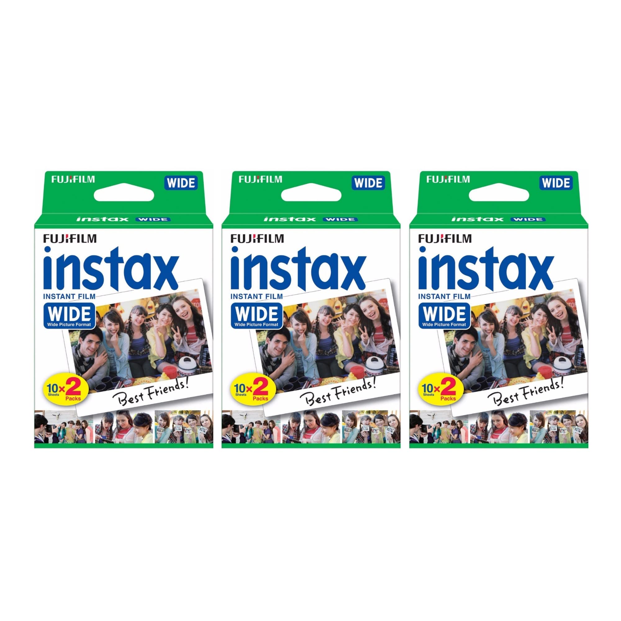 Foto 2 pulgar | Película Fujifilm Instax Wide Instant 60 Para Cámaras Instax Wide - Venta Internacional.