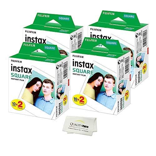 Foto 2 | Película Fujifilm Instax Square 80 Exposures + Cloth - Venta Internacional.
