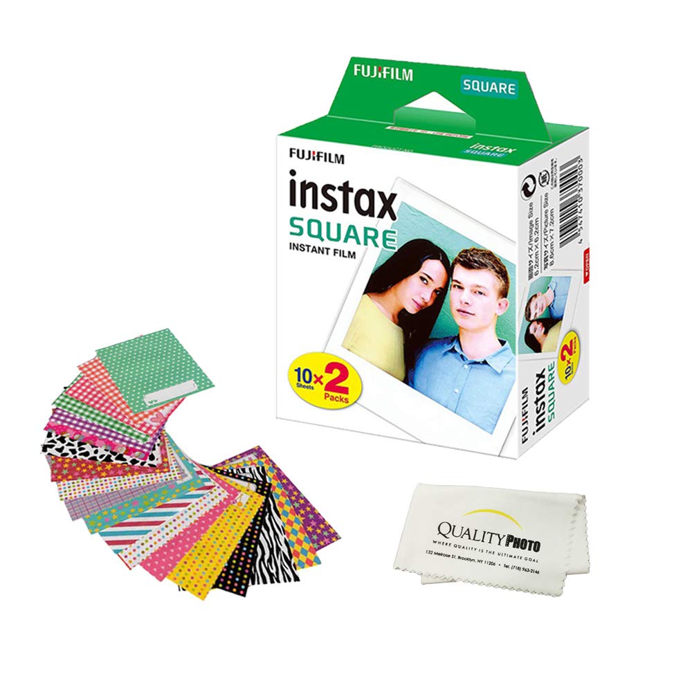 Película Y Pegatinas Para Cámara Fujifilm Instax Square Y Tela - Venta Internacional.