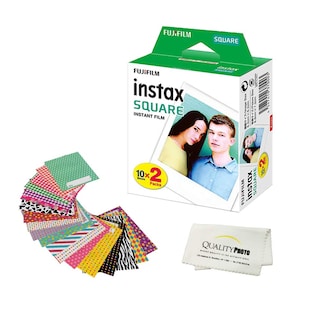Foto 1 | Película Y Pegatinas Para Cámara Fujifilm Instax Square Y Tela - Venta Internacional.