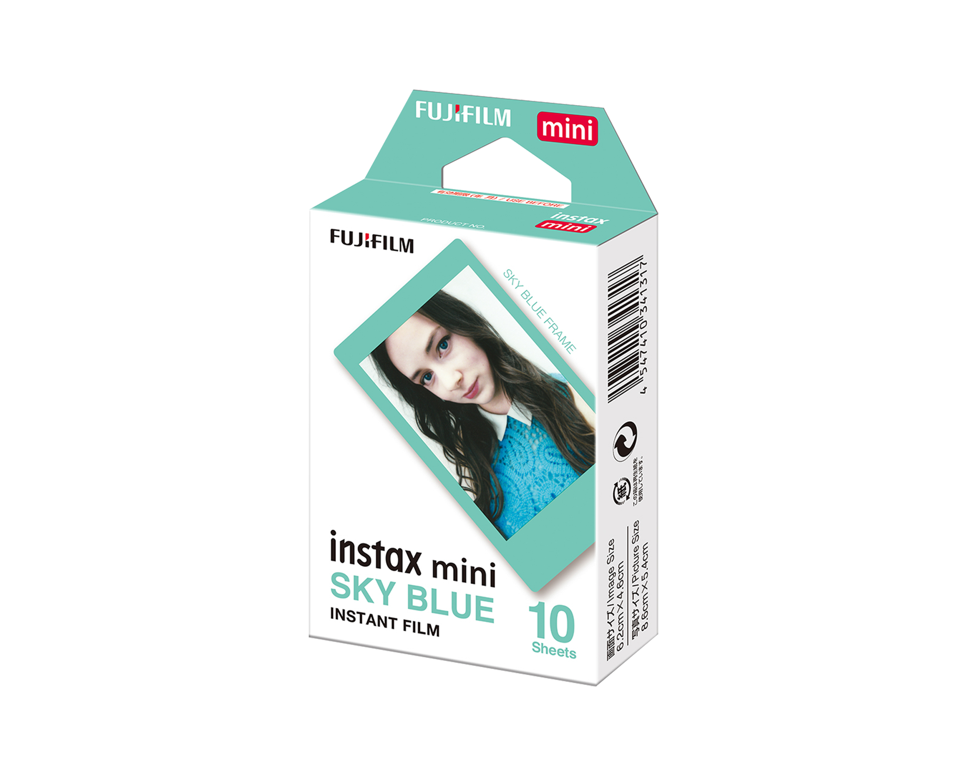 Foto 3 | Película Fujifilm Instax Mini Sky Blue