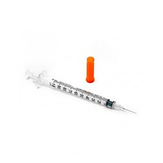 Foto 2 | Jeringa para Insulina Dl 1 ml con Aguja 30g x 13 mm 10 Piezas