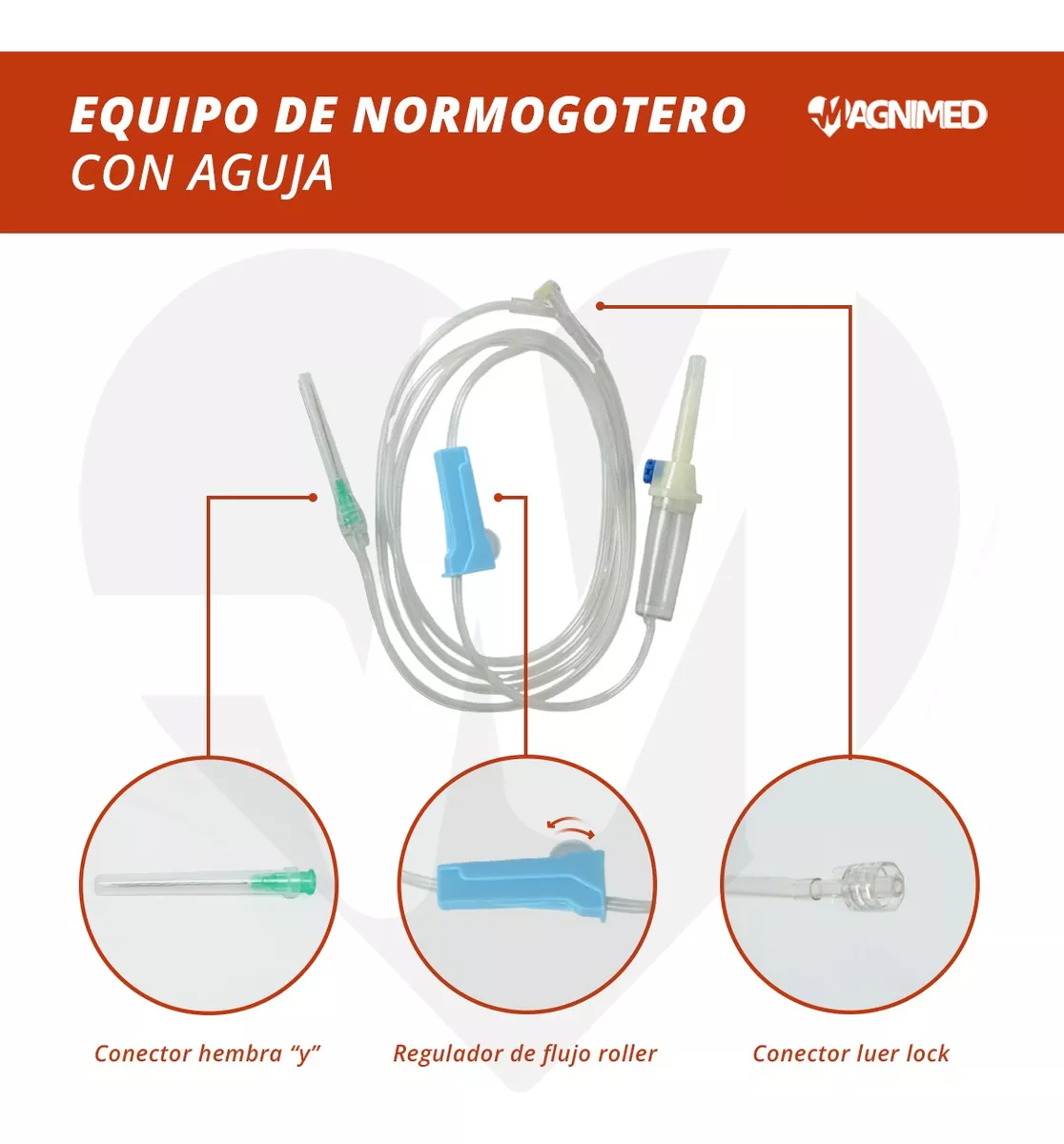 Foto 5 pulgar | Equipo de Normogotero con Aguja - Equipo Para Venoclisis
