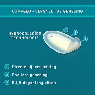 Foto 2 | Emyesos Hidrocoloides Compeed, Tamaño Mediano, Tamaño Mediano, 12 - Venta Internacional.