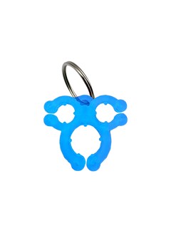 Foto 1 | Llavero Con Soporte Para Jeringas, Versión 2, Que Brilla En La Oscuridad - Venta Internacional.