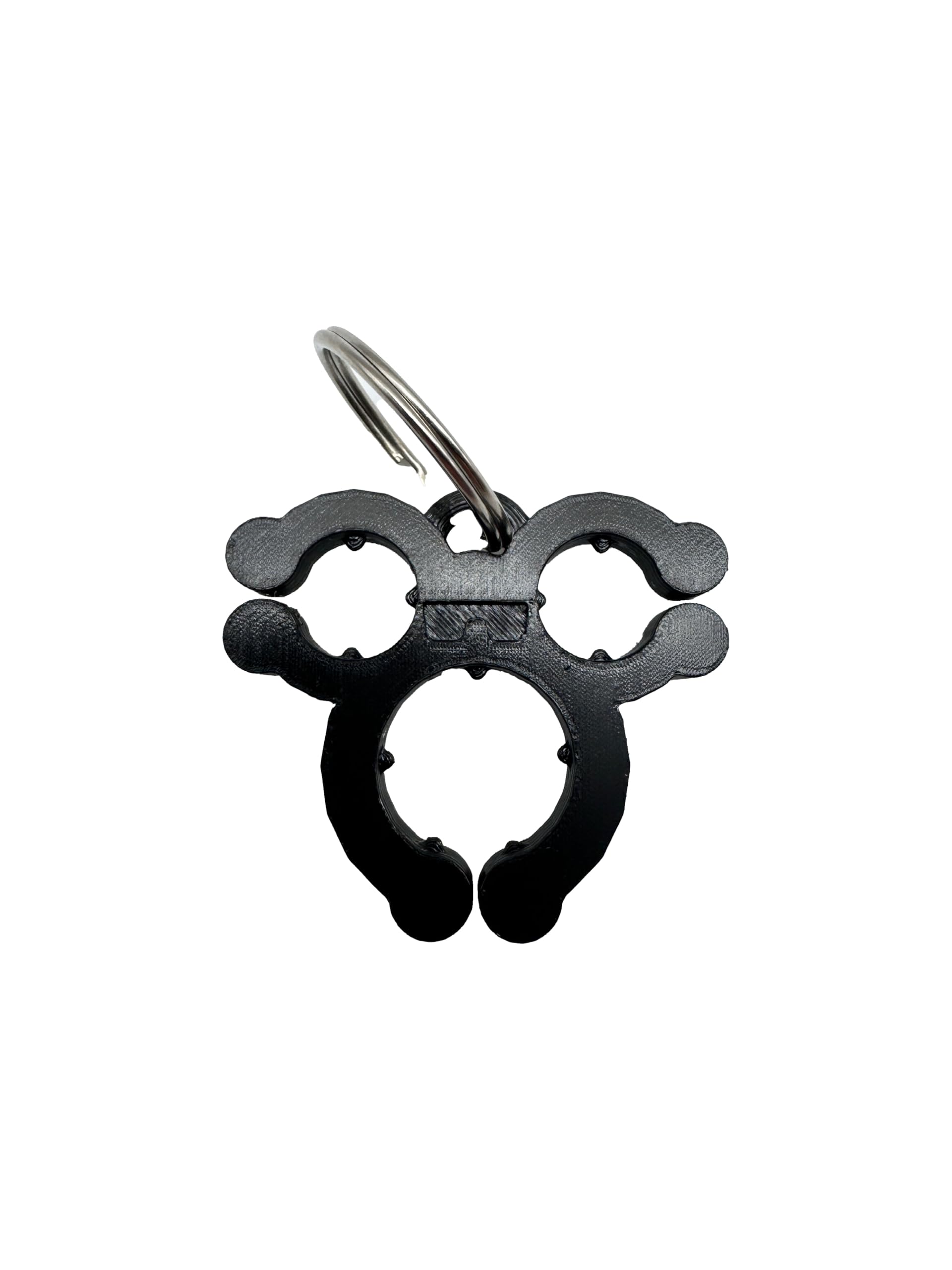 Foto 2 pulgar | Llavero Con Soporte Para Jeringas, Versión 2, Color Negro - Venta Internacional.