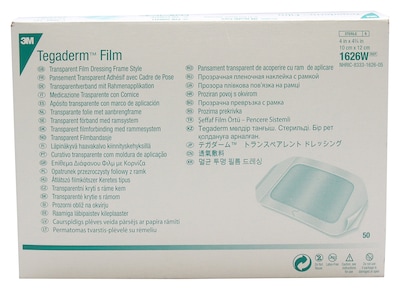 Foto 1 | Film Dressing 3m Health Care Tegaderm 1626 W 11,4 X 10 Cm, Paquete De 50 - Venta Internacional.