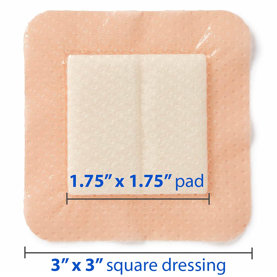Foto 4 pulgar | Aderezo Medline Optifoam Gentle Ex Con Borde De 3 X 3 Cm (10 Unidades) - Venta Internacional.