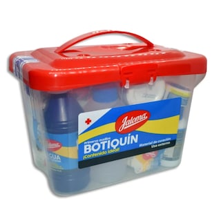 Foto 3 | Botiquín En Caja Plástica Primeros Auxilios 22 Pzas