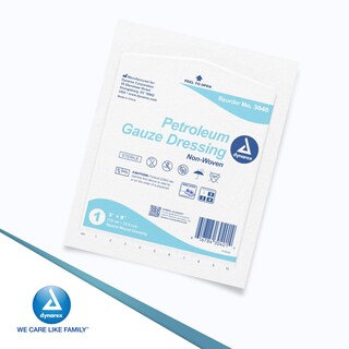 Foto 5 | Apósito De Gasa Dynarex Sterile Petroleum 3 X 9 Cm Para Heridas 12 Unidades - Venta Internacional.