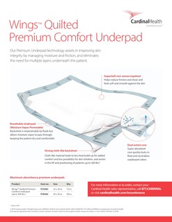 Foto 2 | Underpad Cardinal Health P3036c Acolchado De Primera Calidad - Venta Internacional.