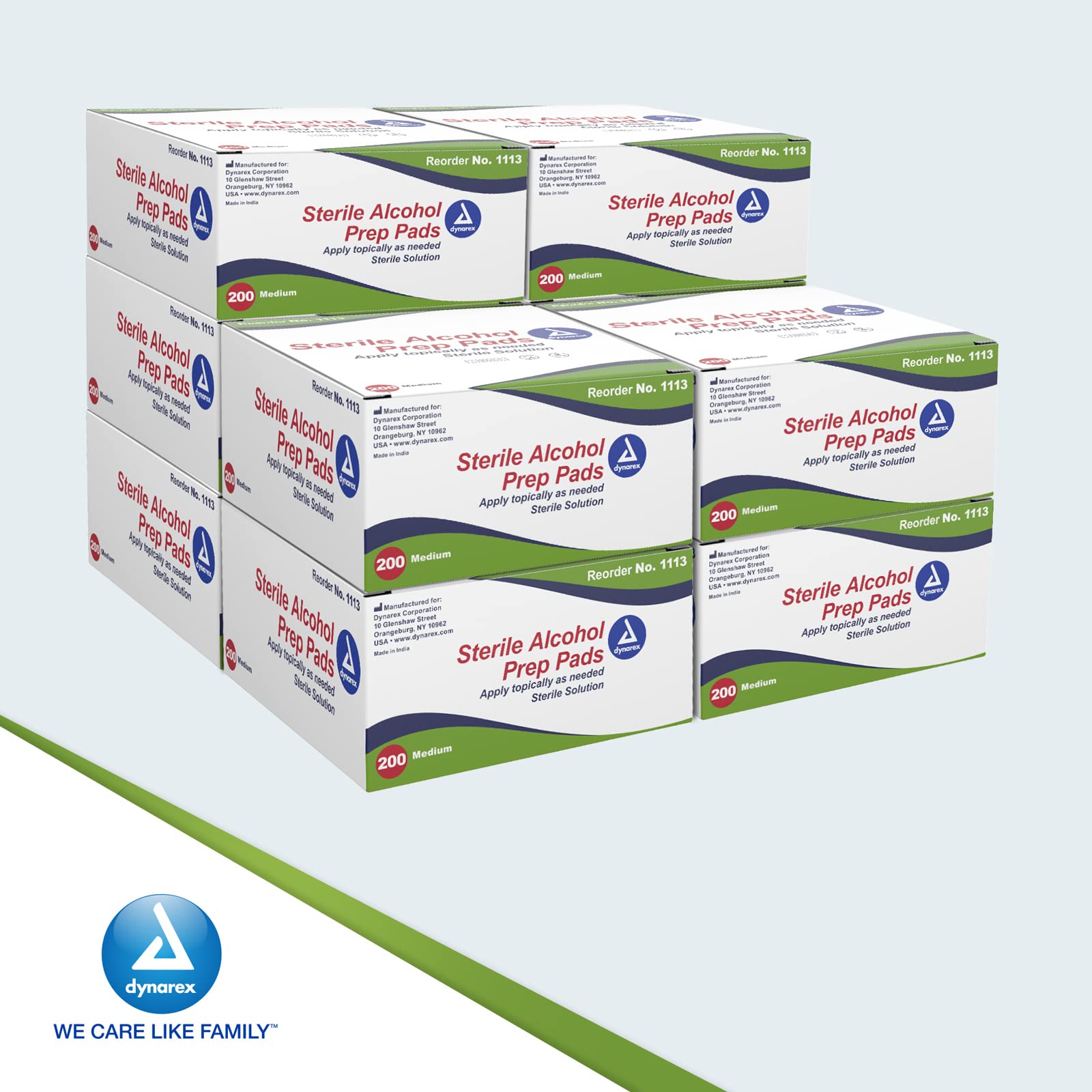 Foto 7 pulgar | Alcohol Prep Pads Dynarex 70% Alcohol Isopropílico Pads 2000 Pads - Venta Internacional.