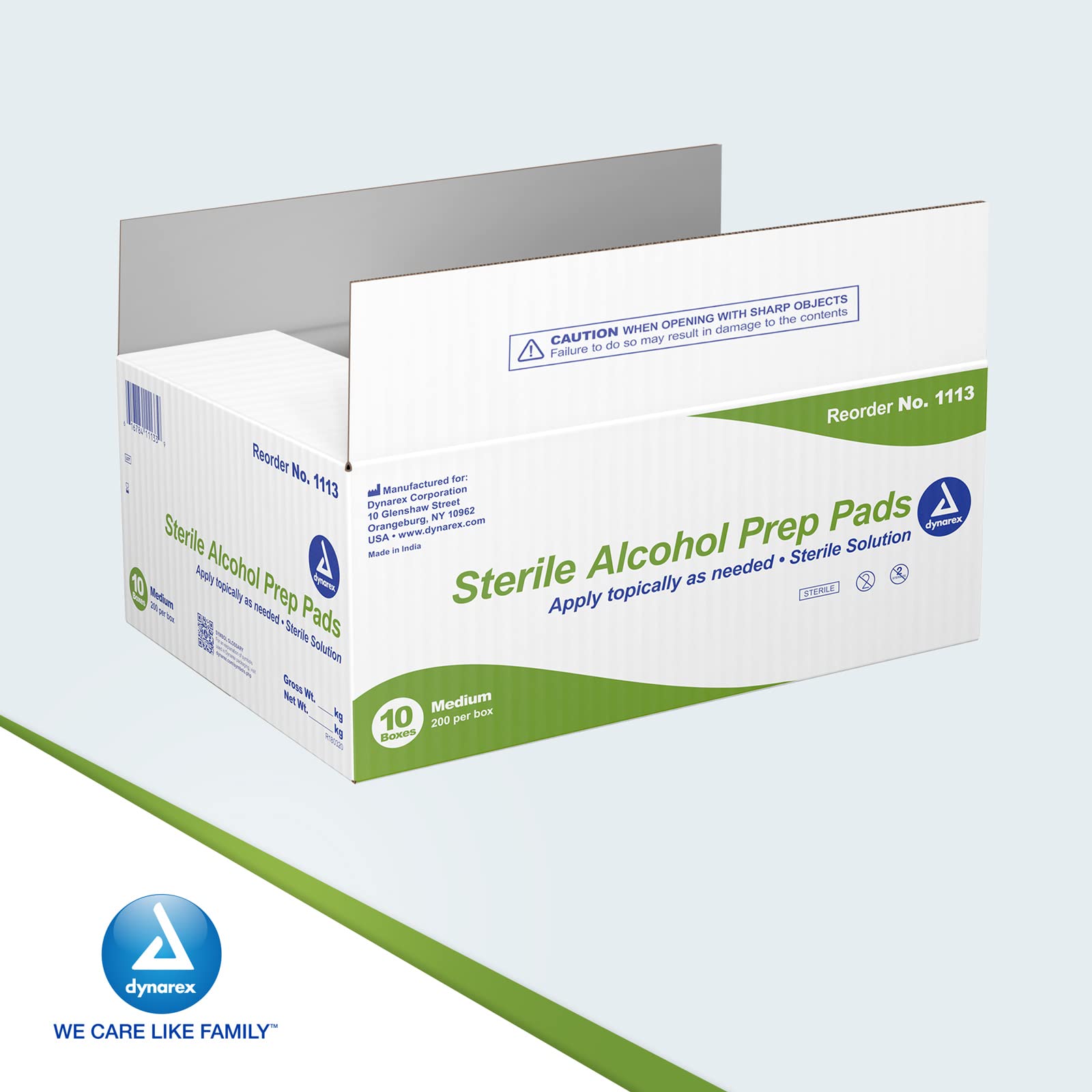 Foto 8 pulgar | Alcohol Prep Pads Dynarex 70% Alcohol Isopropílico Pads 2000 Pads - Venta Internacional.