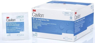 Foto 1 | Toallita 3m Cavilon 1 Ml Estéril Sin Alcohol Sin Picaduras (30 Unidades) - Venta Internacional.