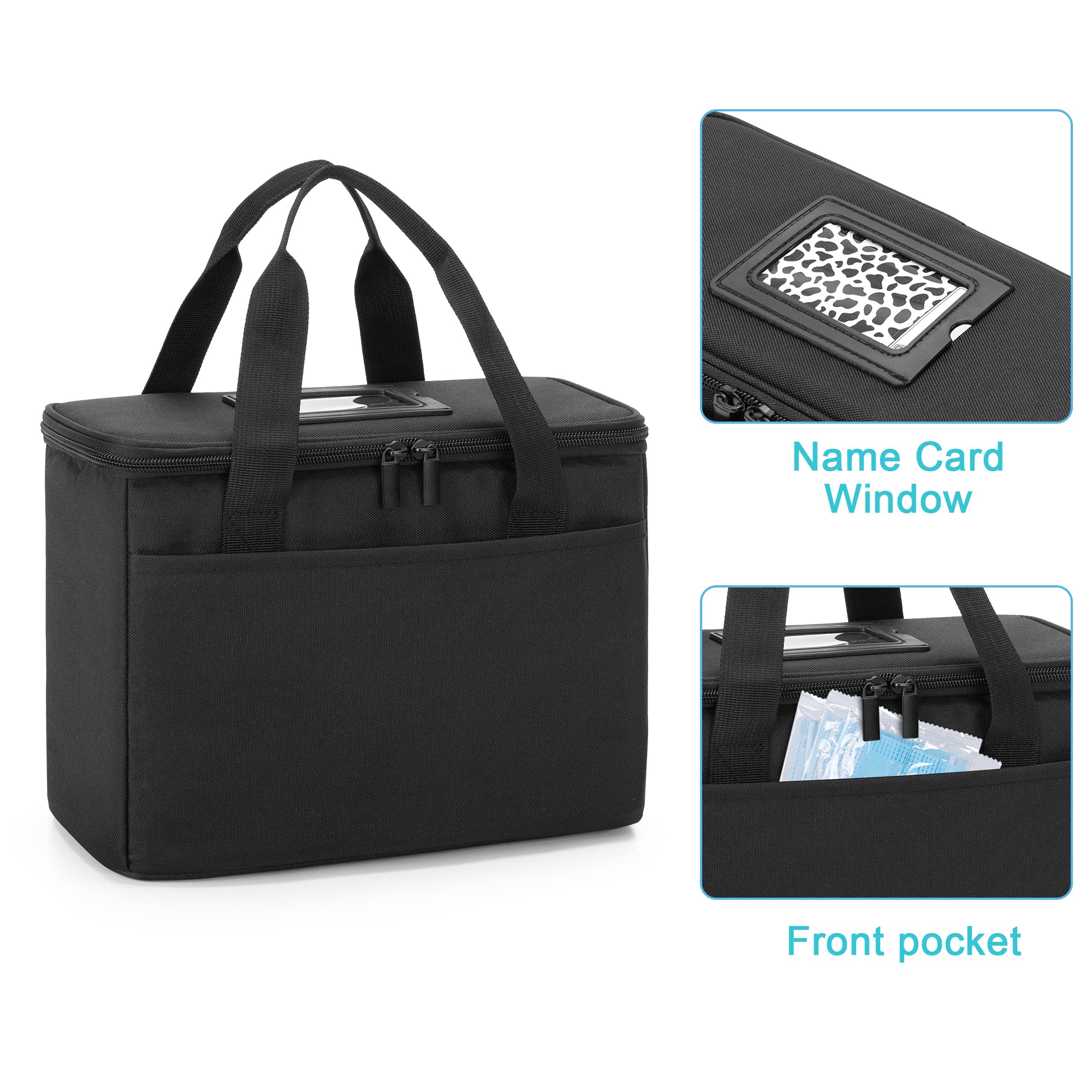 Foto 6 pulgar | Bolsa De Primeros Auxilios Trunab  Pequeña  Vacía  Para Guardar Medicamentos  Color Negro - Venta Internacional.