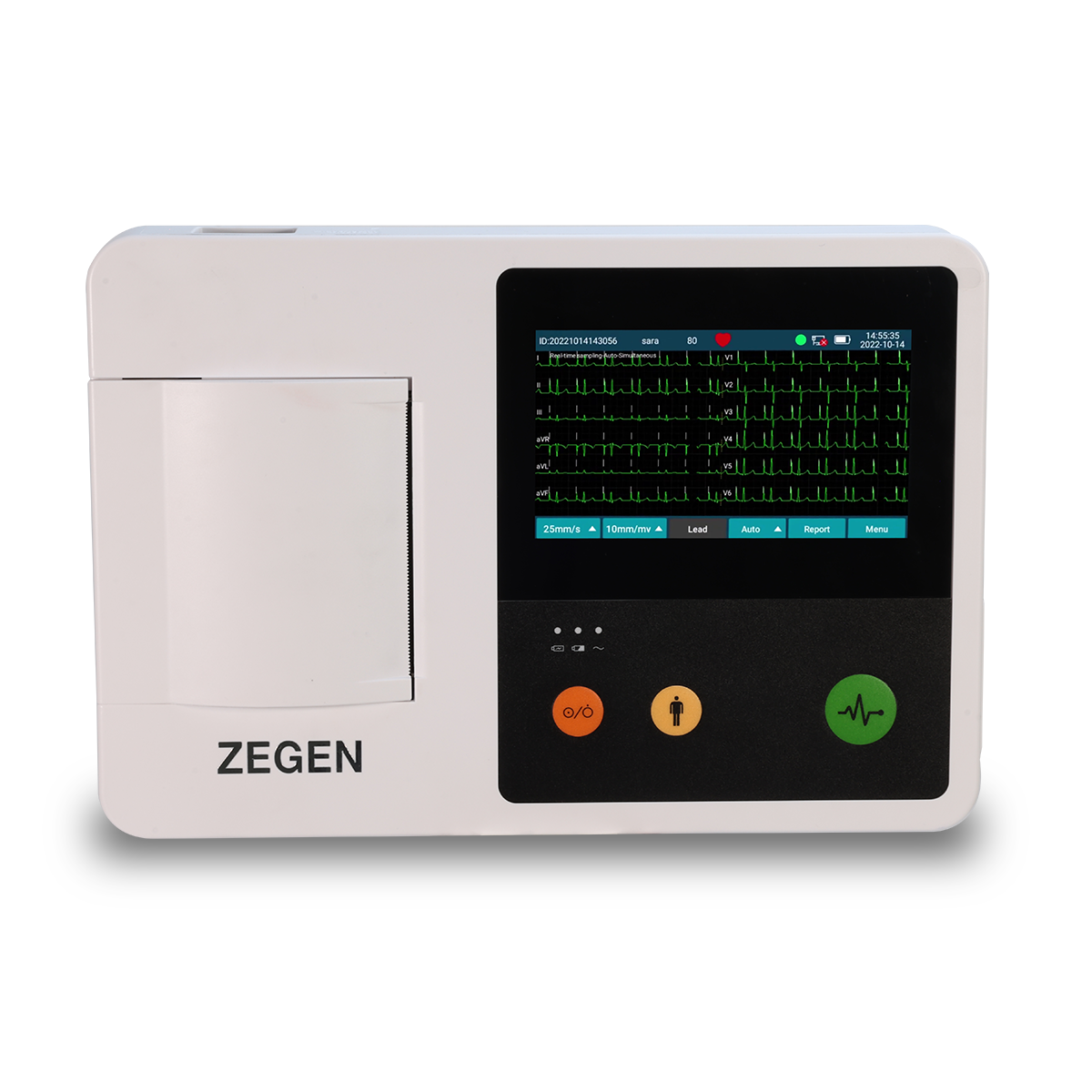 Foto 1 | Electrocardiógrafo 3 Canales Zegen 30-pro
