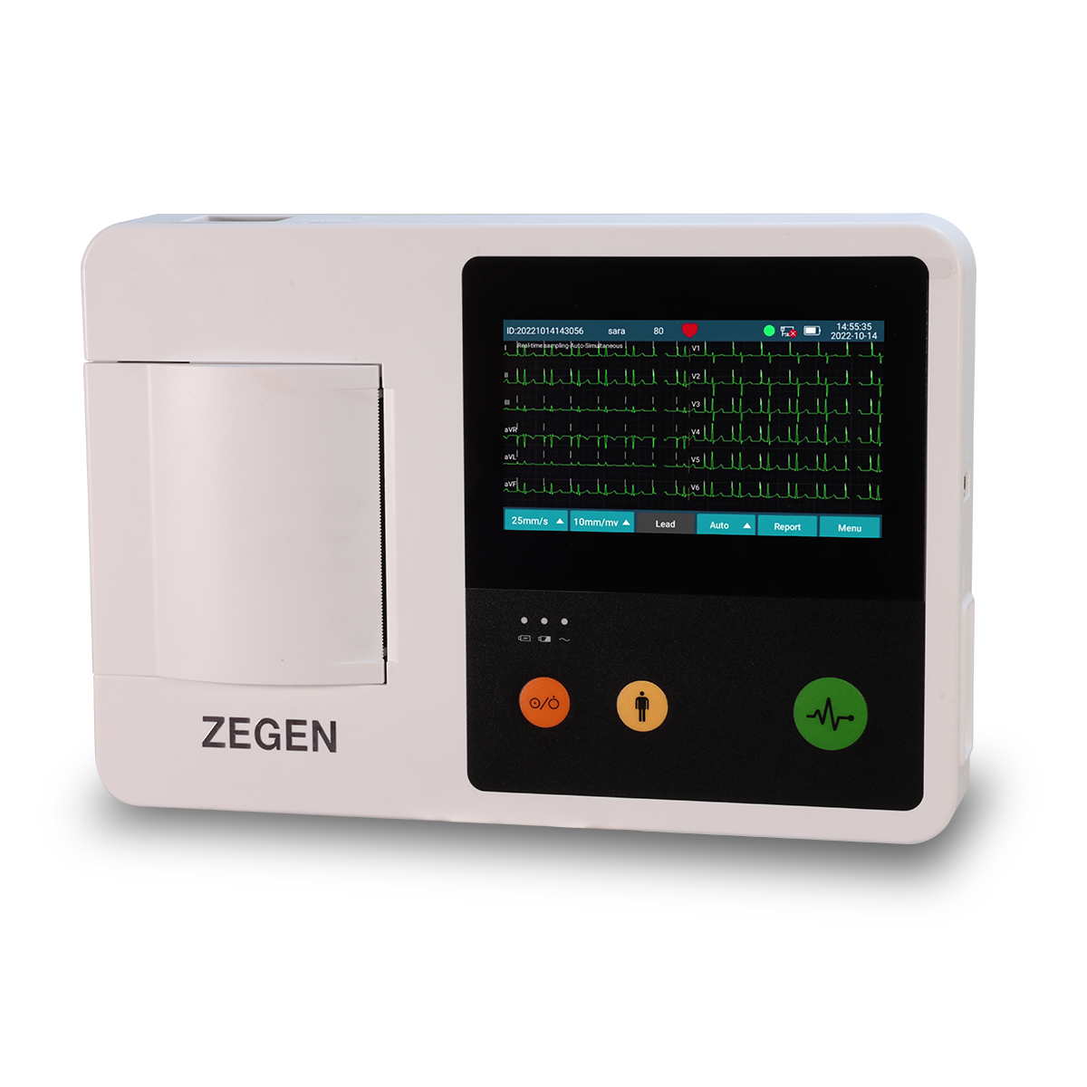 Foto 3 | Electrocardiógrafo 3 Canales Zegen 30-pro