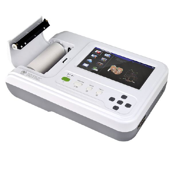 Foto 1 | Electrocardiografo 600g 6 Canales Contec
