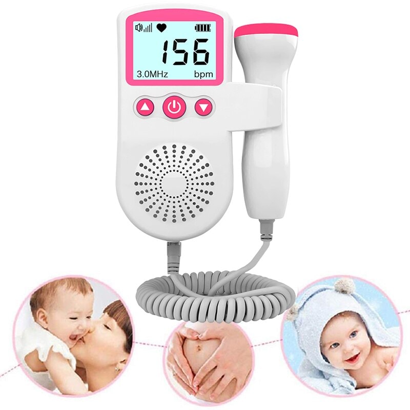 Venta Internacional - Monitor Cardiovascular Fetal Doppler de 3.0 Mhz $327