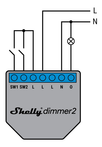 Foto 4 pulgar | Relevador Dimmmer Residencial Inteligente Shelly