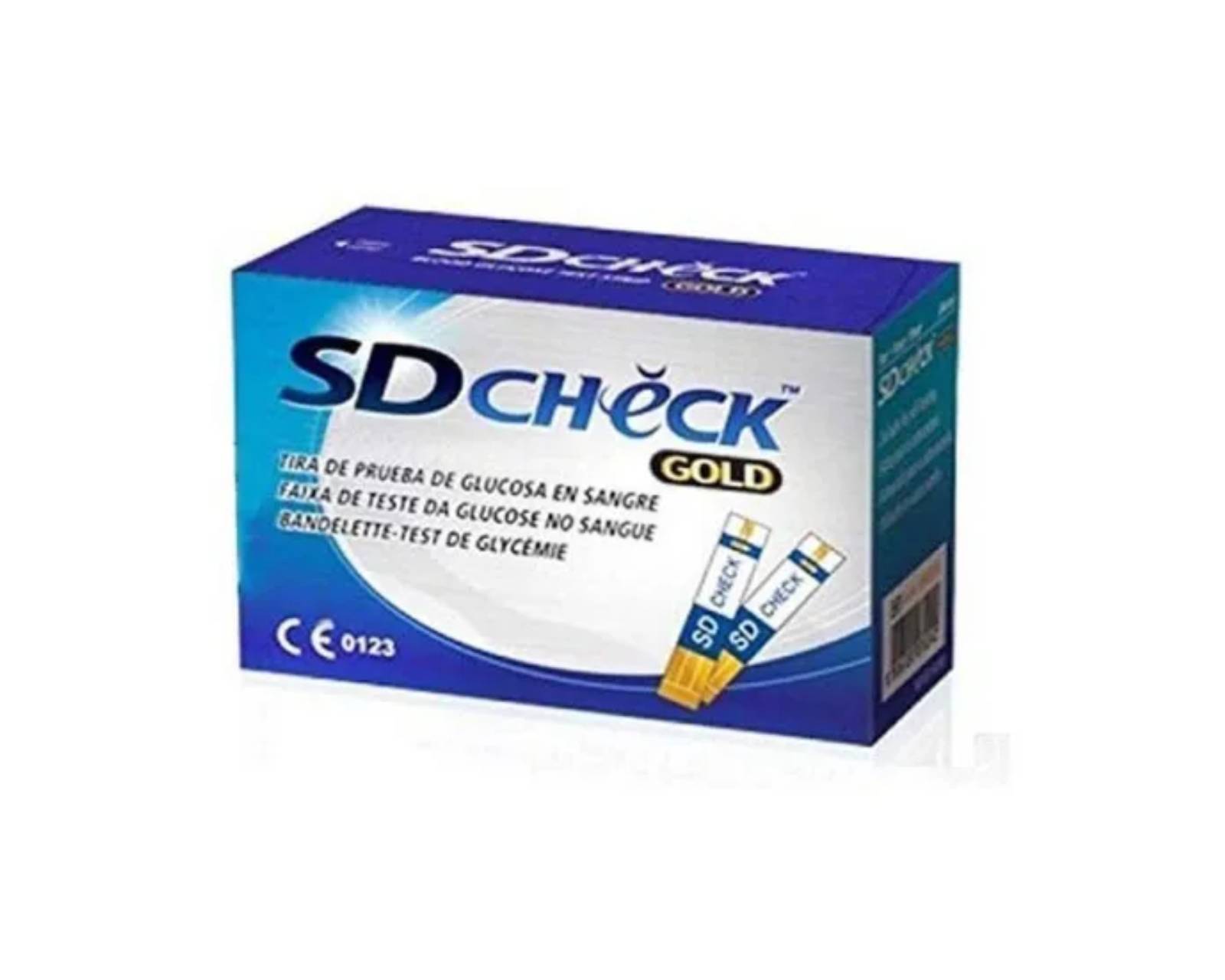Foto 3 | Tiras Reactivas para Glucómetro Sd Check Gold 01gs10 con 50 pz