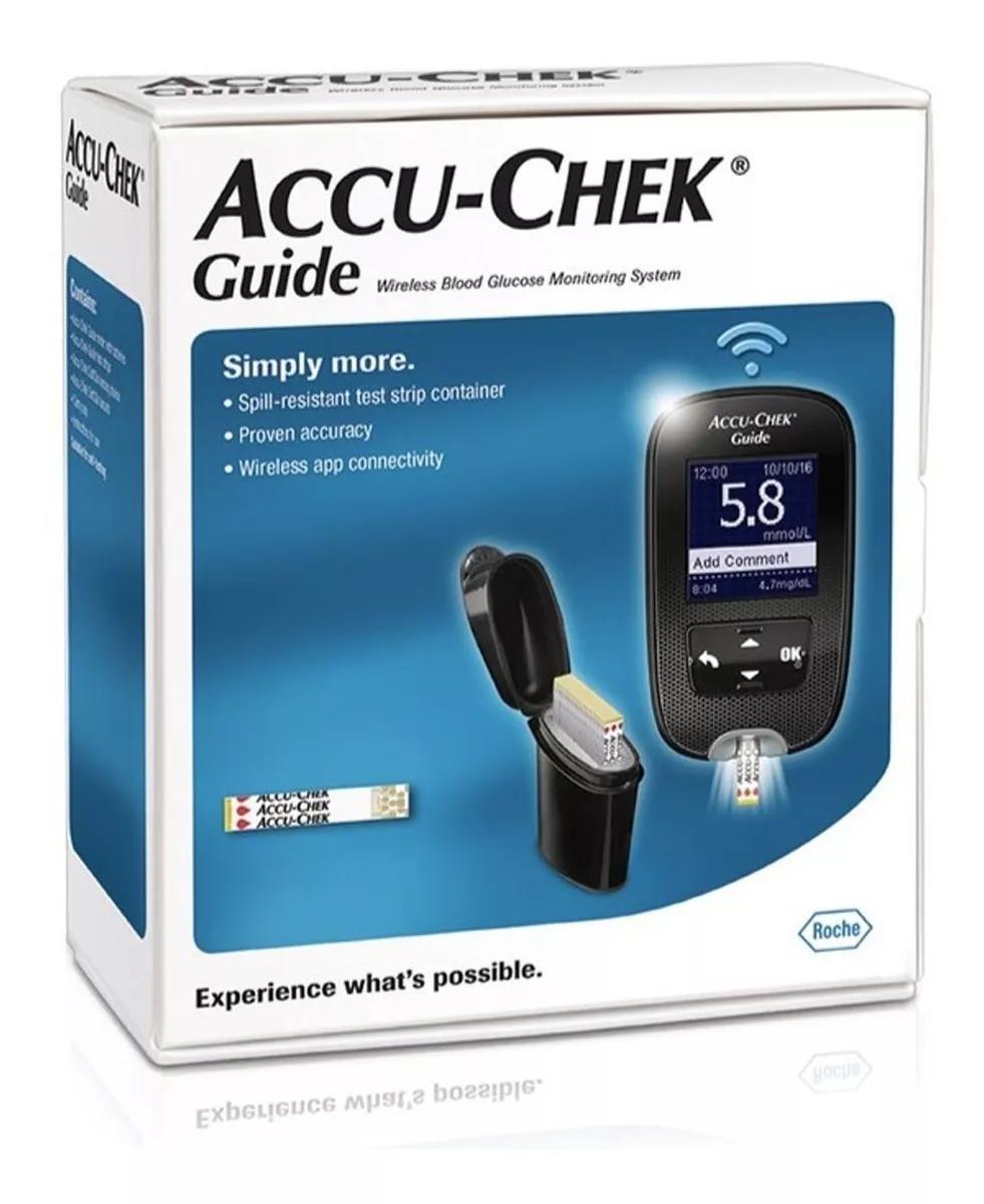 Foto 3 pulgar | Glucómetro Guide Accu-chek Con 10 Tiras Y 10 Lancetas