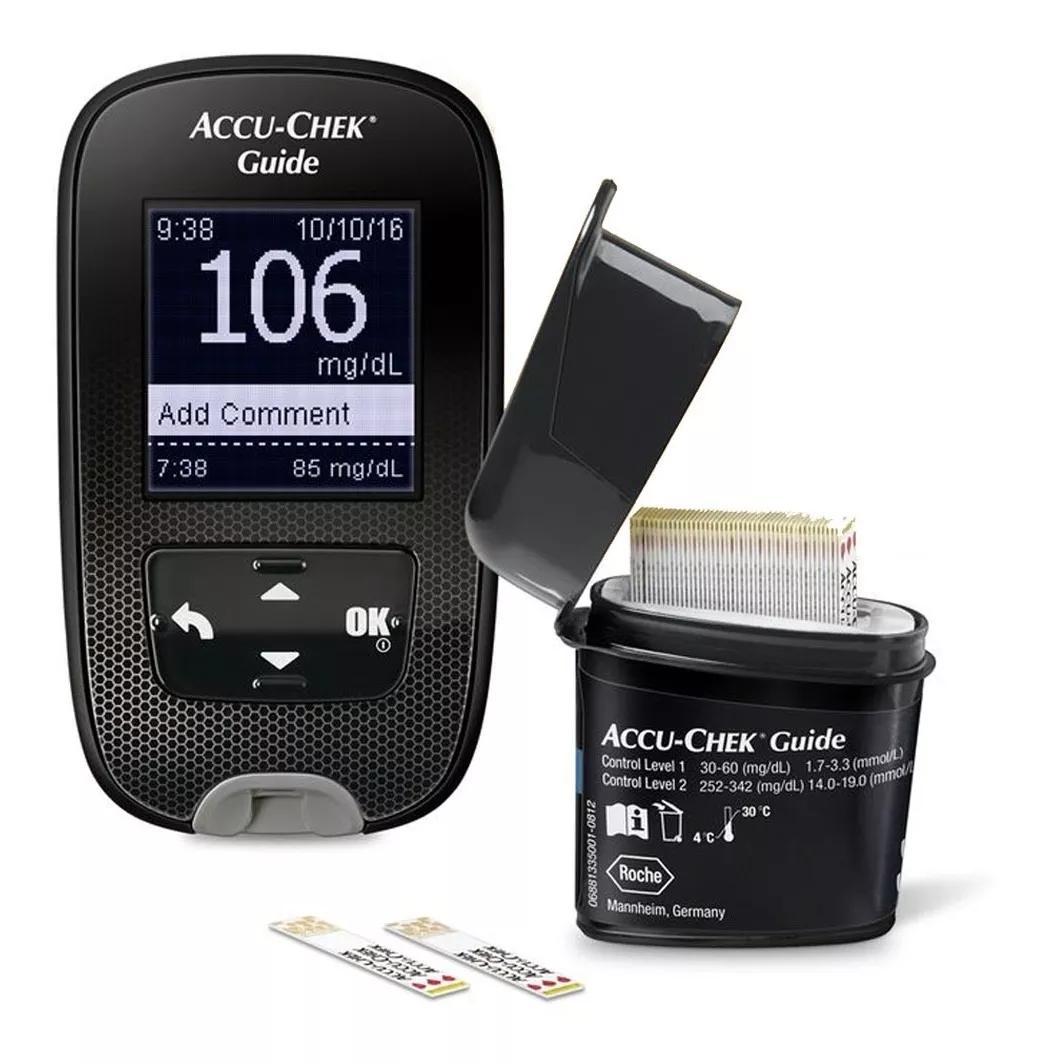 Foto 4 pulgar | Glucómetro Guide Accu-chek Con 10 Tiras Y 10 Lancetas