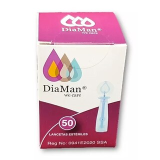 Foto 3 | Lancetas Diaman Dml01 Azul 50