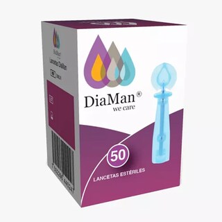 Foto 4 | Lancetas Diaman Dml01 Azul 50