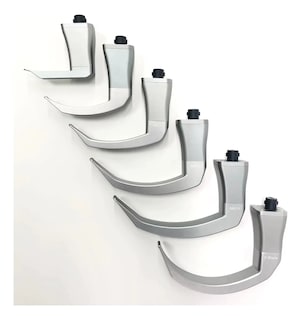 Foto 5 | Cuchillas de Acero Inoxidable para Videolaringoscopio 6 Piezas