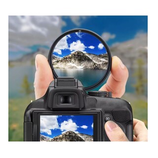 Foto 2 | Kit De Filtro De Lente De Cámara Uv+cpl+fld Filtro 58mm Eo Safe Imports Esi-16180-1 Negro