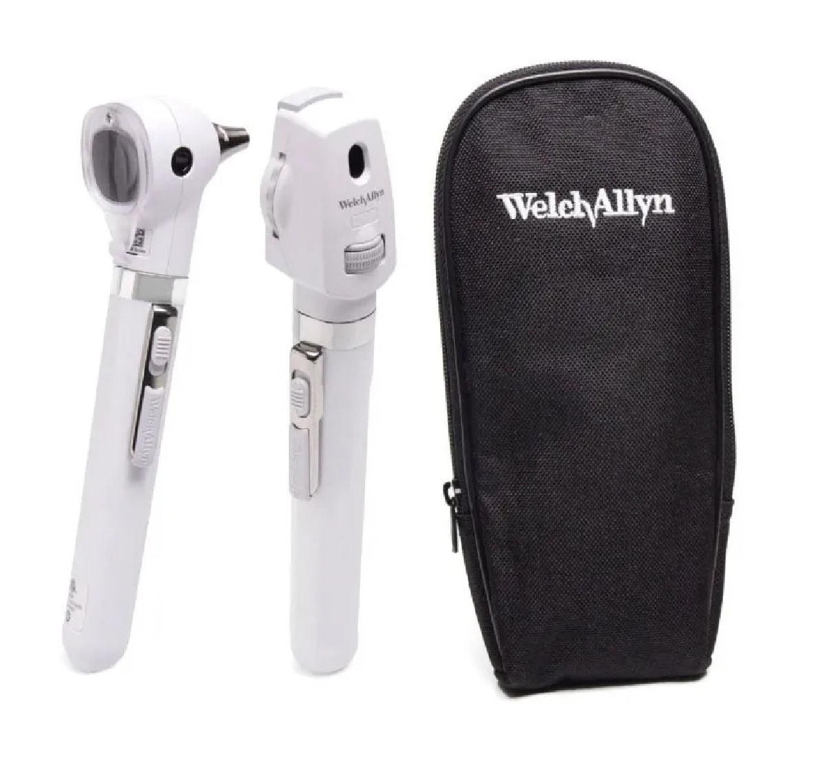 Estuche de Diagnóstico Médico Otoscopio Pocket Led 3 Lumen Welch Allyn color Blanco $5,900